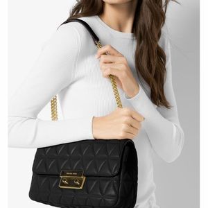 Michael Kors Sloan Quilted-Leather Bag